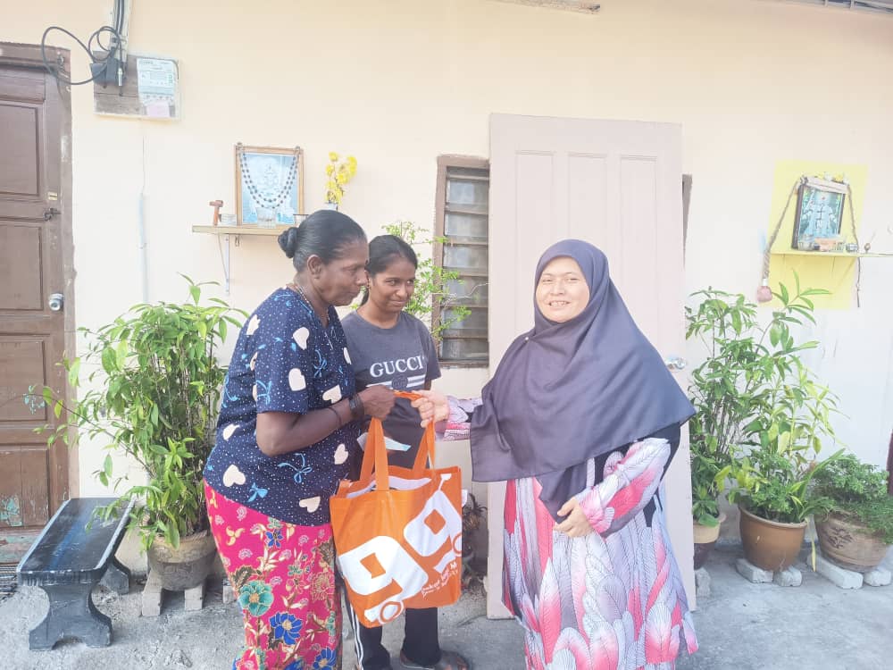 Ziarah Cakna Muallaf Oleh Unit Sahabat Hospital Sabak Bernam