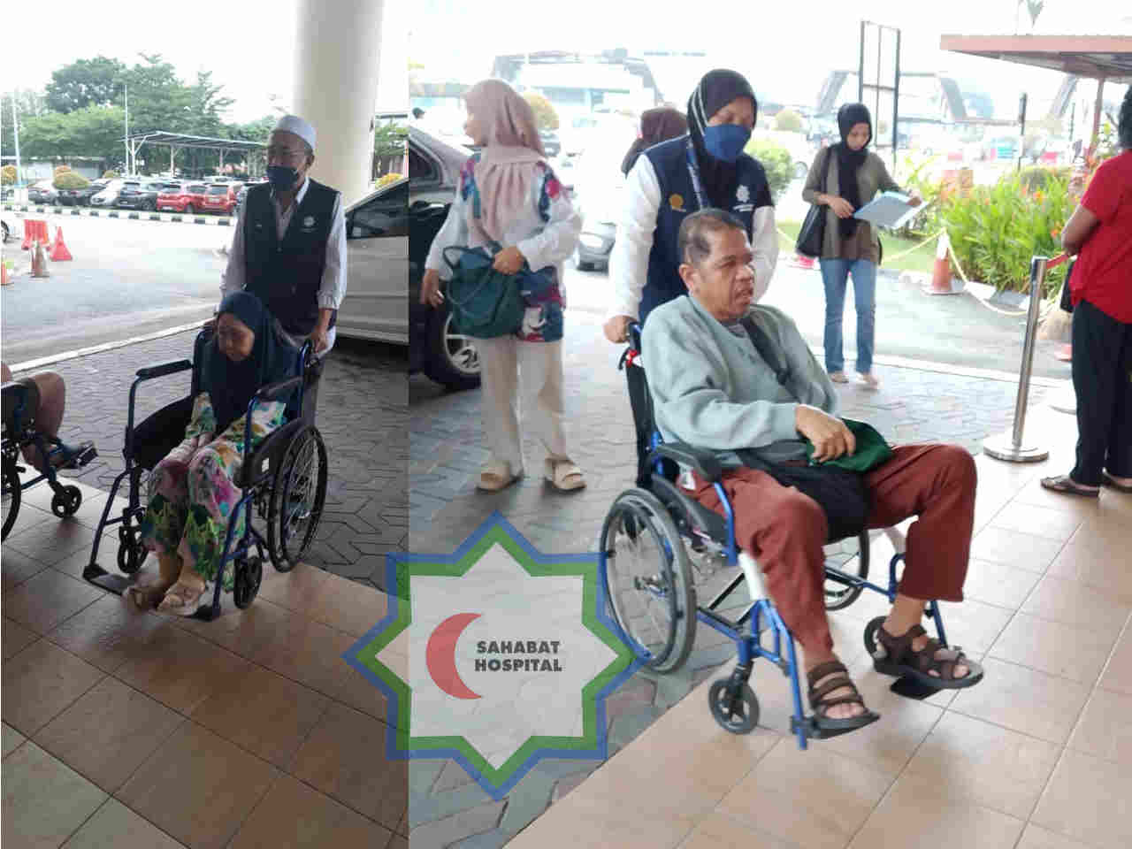 Sahabat Hospital Klang: Menyantuni Dengan Ikhlas, Menggerakkan Kerusi Roda, Menggerakkan Hati