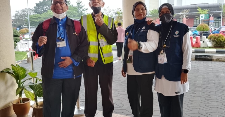 Pertemuan Penuh Makna Bersama Ustaz Harun: Menyemai Rohani, Menguatkan Jiwa Pesakit