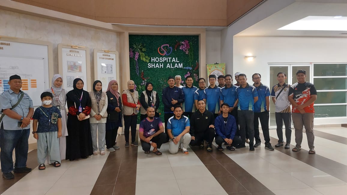 Sukarelawan Sahabat Hospital Shah Alam Meriahkan Program Sembang Sahur Bersama Lembaga Zakat Selangor