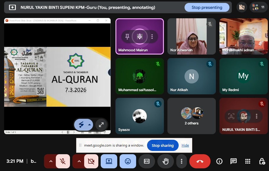 Tadabbur Al Quran SHS- Penghayatan Dalam Memilih Kata-Kata