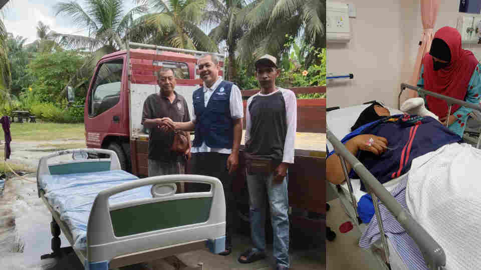 SHTK Menyantuni Pesakit Strok & Dialisis Melalui Sumbangan Katil Wakaf